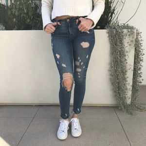 🥳HP🥳ZARA Ripped Jeans